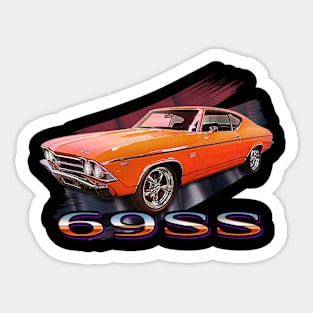 69 Chevelle Sticker